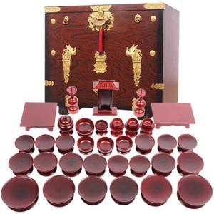 [남원공방] 글씨없는민자제기 세트 37P + 제기함