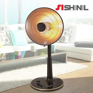 신일 선풍기형 할로겐 전기 히터 SEH-800HKK 스탠드형 좌석용