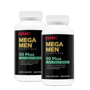 [지앤씨] 메가맨 50 플러스 원 데일리 60정 x2