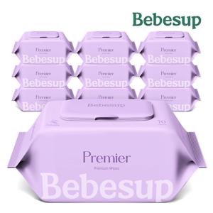아기물티슈 프리미어 70매 캡 10팩