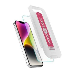 뷰씨 아이폰14/13/13프로 일체형가이드 지문방지필름