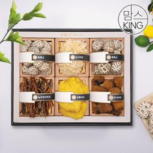 [맘스킹]청림농원 참나무에서 자란 표고버섯 건강모듬 선물세트