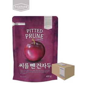 [리치팜너트]씨를뺀건자두 400g 10팩