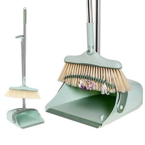 윈프라이스 빗자루 쓰레받이 세트 미용실 스텐드