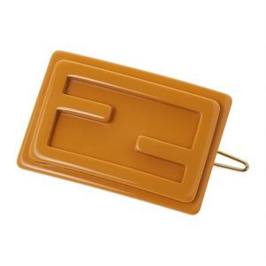 [펜디 키즈] 바게트 로고 헤어핀 JFP403 AMRG F0EL8