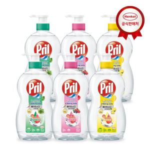 [헨켈]헨켈 주방세제 프릴 베이킹소다/맑은식초 700ml(용기) x 6개