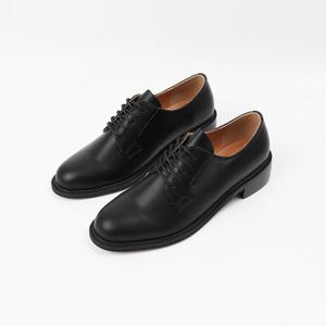 [신난다슈]여성 로퍼 단화 3cm 여자 옥스퍼드화 정장 구두 발편한 더비슈즈 MA231749 블랙