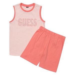 [게스키즈]타이포 로고 셋업 상하복 G15KXT631