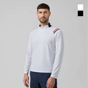 클라우스 반폴라넥 기모 스판 남성 이너 골프티셔츠 KL1168