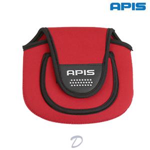 아피스 스피닝릴 커버 네오플렌 재질 레드S