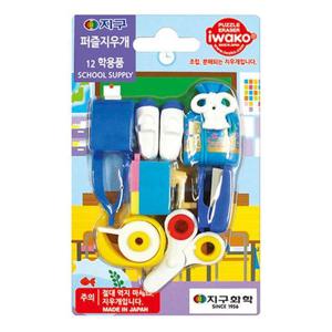 지구화학 퍼즐 지우개 완구 no.12 학용품