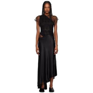 25 FW 토브 여성 블랙 벨린 맥시 드레스 242933F055002