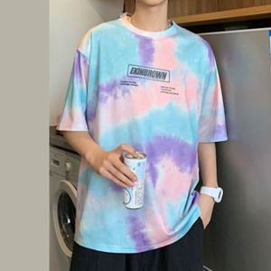 LEA-B574 물감 남자 반팔티