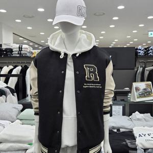 [써드케이]( 남녀공용)항공 점퍼MP1JU019-블랙_CJ