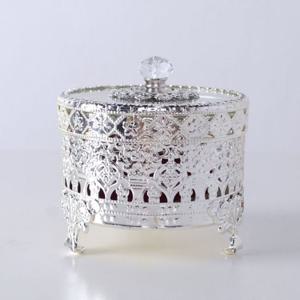 퀸즈 엔틱 보석함(소) 실버 악세사리박스 소품보관함