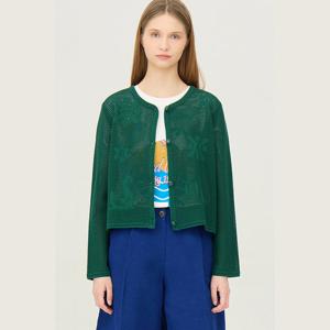 [베네통] 메쉬 꽃 니트가디건 BAKC51531