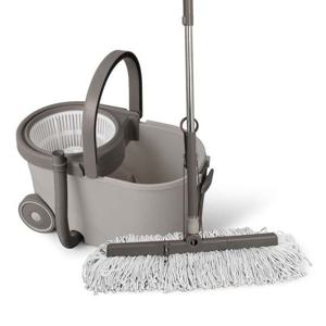 넓은 곳 청소 접이식 대형 스핀 청소기