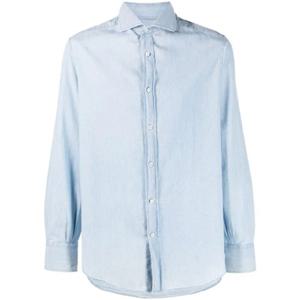 25 FW Brunello Cucinelli 브루넬로 쿠치넬리 스프레드 칼라 셔츠 MW6860028C011 TP432039666