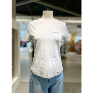 [올리브데올리브] OW5ME605 심플레터링 반소매 슬림티셔츠