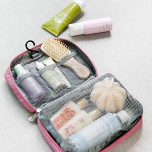 아트박스/블랑블랙 카모 워시 파우치 [Pink]