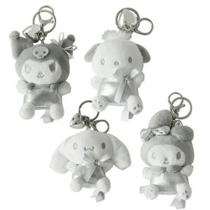 실버 산리오 가방 인형 키링 [정품 시나모롤 포차코 마이멜로디 쿠로미 캐릭터 마멜 백팩 고리 굿즈 백참]