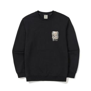 스노우피크 트로피컬 그래픽 맨투맨 BB S24FUFHT64 BK DG KG LE