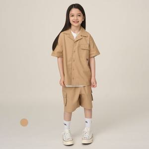 [예일키즈]린넨 우븐 셔츠 상하세트 A5M005