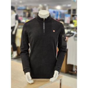 루이까스텔 세이브존01 남성 FW앞판우븐소매 반집업티셔츠 7GDTS037