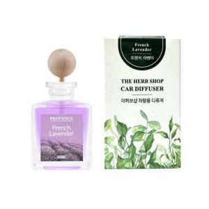 더허브샵 차량용 방향제 40ml 프렌치라벤더 (1개) 부품 소모품 자재 파츠