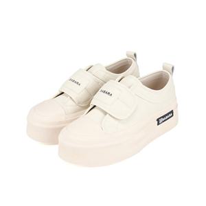 [BABARA] 바바라 소가죽 벨크로 스니커즈 BBI165IV