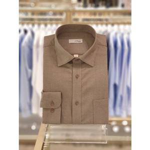 듀퐁셔츠 일반핏 남성 긴팔 SE5FM11LS165SBE 부드럽고 따뜻한 기모 남자 남방셔츠