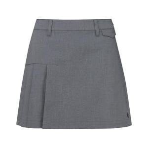 파리게이츠골프반바지 NQC 521D3PNA02_GY 여성 언발란스 플리츠 스커트