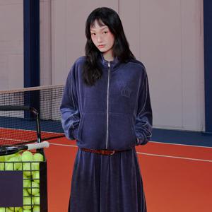 [랩]SET-상의_벨로아 자수 삥줄 집업 AR4CTB60