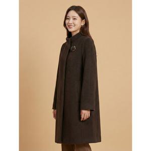 [조이너스][조이너스]하이넥 라쿤 모직 코트-JW22CH1301686A