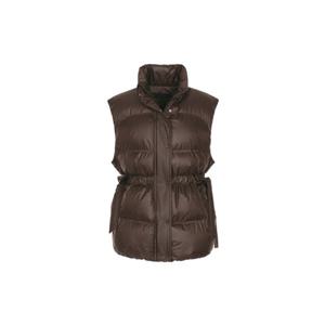 [올리브데올리브] OP5WVA92 옆리본 하이넥 웰론 패딩 조끼