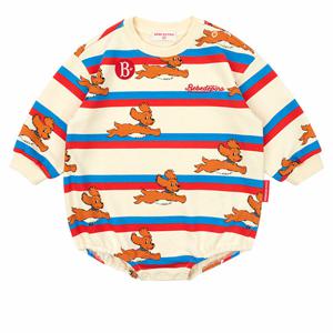 [베베드피노]올오버 제스 베이비 스트라이프 바디수트_BP43ST177