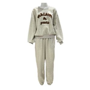 [나인스텝]영문로고 라운드넥 트레이닝 세트N25ST5404