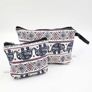 태국 코끼리 휴대용 파우치 세트