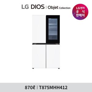 LG 디오스 오브제컬렉션 노크온 매직스페이스 냉장고 T875MHH412