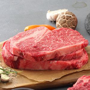 [냉장][횡성농협한우]등심 1등급이상 300g (스테이크용)