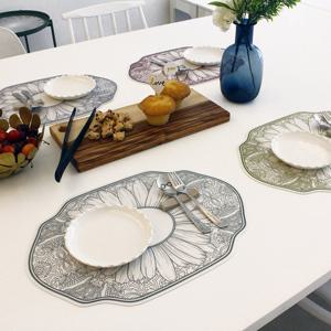 [무료배송] 데이지 실리콘 식탁매트 2P