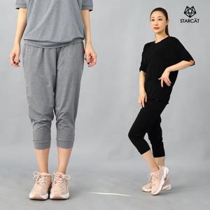 요가복하의 필라테스하의 운동복하의 7부 조거바지 ZZPs80P5