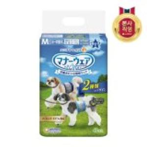 LG유니참 매너웨어 반려견 남아용 기저귀 M 42P