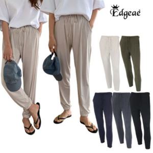 [티엔디]남성 여름 밴딩 조거 아이스 쿨 편한 냉장고 바지