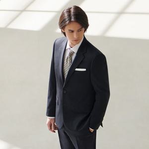 [맨잇슈트]맨잇수트 봄가을 웨딩 예복 캐시미어혼방 다크네이비 클래식정장