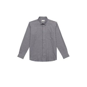 [BY파크랜드][오스틴리드]블루 체크 기모셔츠_A2CL1322