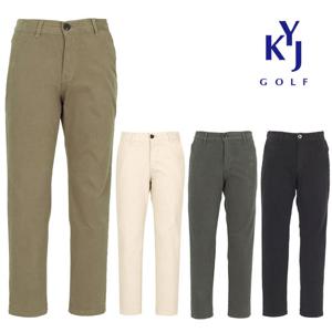 겨울 양기모 테이퍼드 반밴드 면스판 남성 면팬츠 DOWMSL92