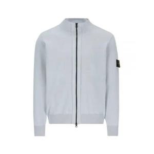 스톤 아일랜드 집업 니트 8015542B2V0041 SKY BLUE DOM