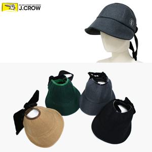 모직 페이크가죽 파이핑 햇 와이어 챙모자 (JCCF-MJW24H05)