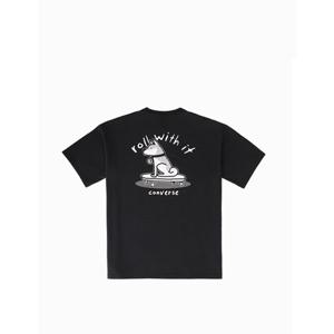 [컨버스] 피치드루지핏 그래픽 티셔츠 MCH621-023 블랙